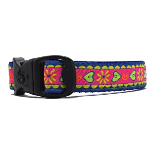 Folksy Flowers Dog Collar - 00000000 c759 58e5